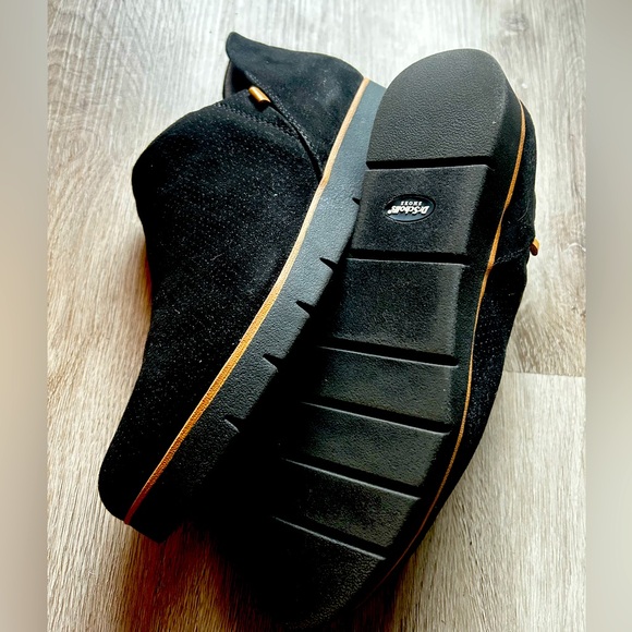 Dr. Scholls Shoe Boots Black Suede Size 8 - Picture 5 of 6